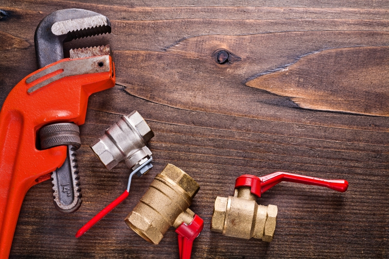 Commercial plumbing work in a Thamesmead business